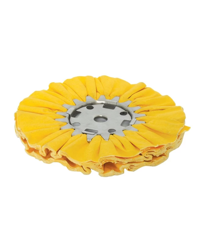 GG98150 - 8"X3" YELLOW TREATED AIRWAY BUFFING WHEEL
