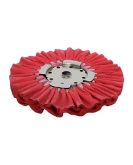 GG98151 - 8"X3" RED TREATED AIRWAY BUFFING WHEEL