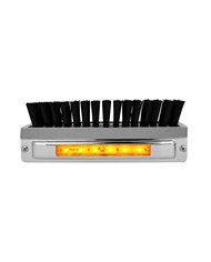 GG98980 - CR. ALUM. BOOT CADDIE W/ BLACK BRUSH & AMBER/AMB 6 LED LIGHT GG98980 - CR. ALUM. BOOT CADDIE W/ BLACK BRUSH & AMBER/AMB 6 LED LIGHT