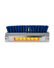 GG98982 - CR. ALUM. BOOT CADDIE W/ BLUE BRUSH & AMBER/AMB 6 LED LIGHT GG98982 - CR. ALUM. BOOT CADDIE W/ BLUE BRUSH & AMBER/AMB 6 LED LIGHT