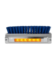 GG98983 - CR. ALUM. BOOT CADDIE W/ BLUE BRUSH & AMBER/CLR 6 LED LIGHT GG98983 - CR. ALUM. BOOT CADDIE W/ BLUE BRUSH & AMBER/CLR 6 LED LIGHT
