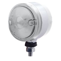 UP38683-30 LED 3" Double Face Light - Amber & Red LED/Clear Lens