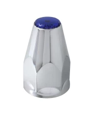 GG10321SP - CR. PL. SCREW-ON 33 MMX3-1/4" NUT CVR W/BLUE REFLE, SET/10 GG10321SP - CR. PL. SCREW-ON 33 MMX3-1/4" NUT CVR W/BLUE REFLE, SET/10