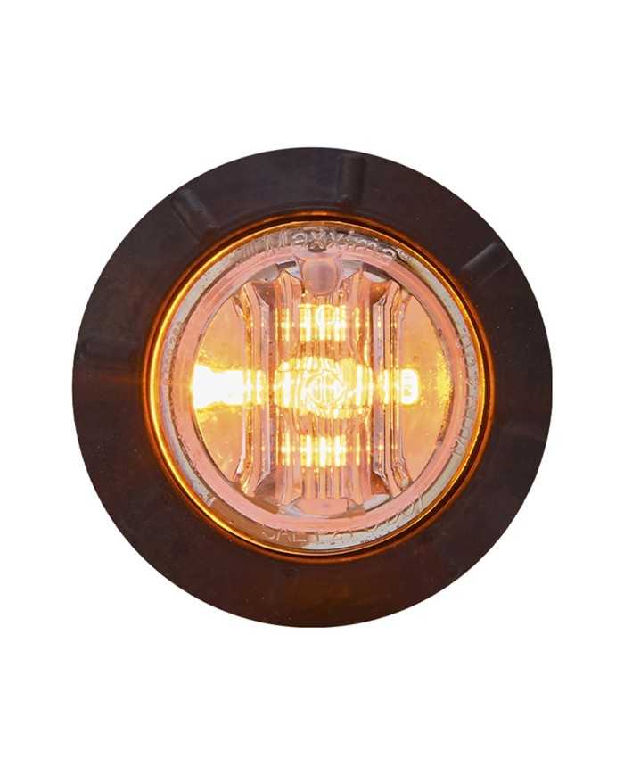 MXM09400YCL-1-1/4" Round P2/PC/PC2 CM Amber Clear Lens MXM09400YCL-1-1/4" Round P2/PC/PC2 CM Amber Clear Lens