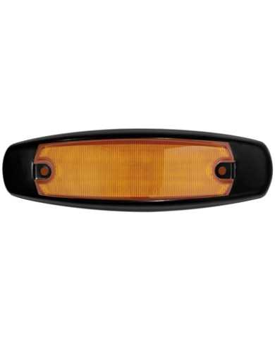 MXM20332Y-BLK-Clearance Marker Amber OE Style with Black Bezel MXM20332Y-BLK-Clearance Marker Amber OE Style with Black Bezel