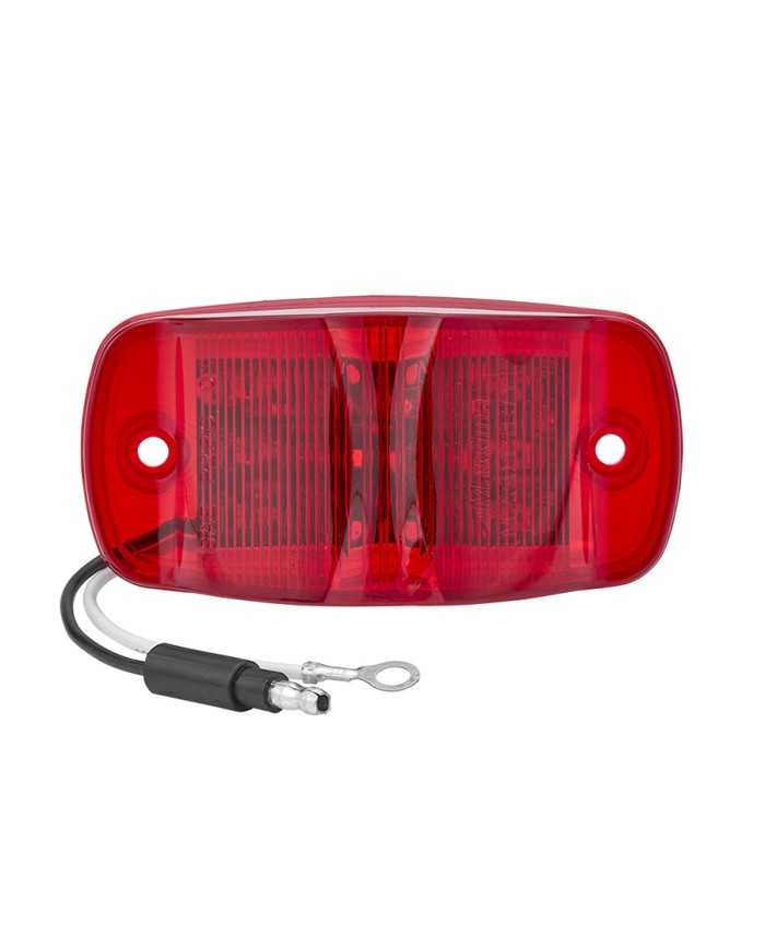 MXM23015R-Rectangular Clearance Marker P2/P3/PC2 Red MXM23015R-Rectangular Clearance Marker P2/P3/PC2 Red