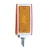 UP38704-45 LED Double Stud Double Face Turn Signal Light (Passenger) - Amber & Red LED/Amber & Red Lens