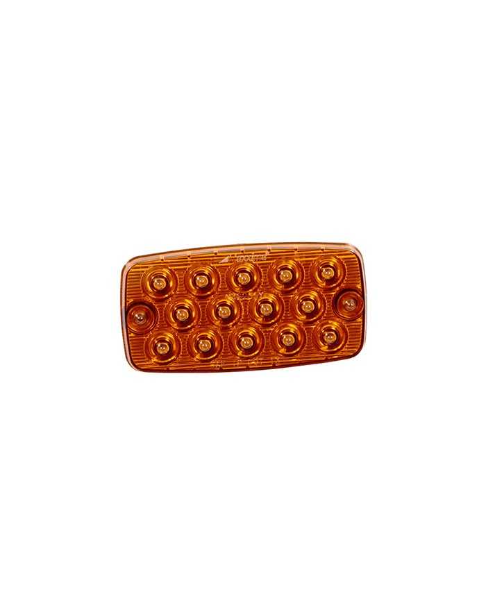 MXM42206Y-Rectangular Amber Low Profile Surface Mount Park Rear Turn ↑ MXM42206Y-Rectangular Amber Low Profile Surface Mount Park Rear Turn ↑