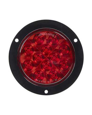 MXM42323R-A-4" Round Red STT Flange Mount MXM42323R-A-4" Round Red STT Flange Mount