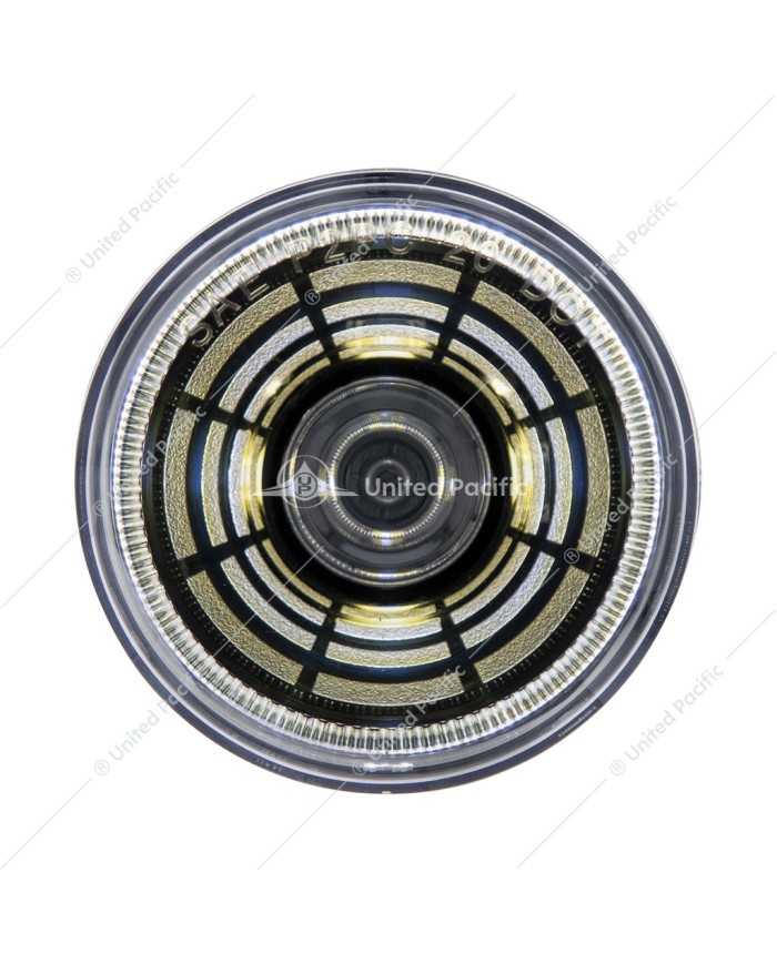 UP36583 - 4 LED 2-1/2" Round Abyss Light (Clearance/Marker) - White LED/Clear Lens UP36583 - 4 LED 2-1/2" Round Abyss Light (Clearance/Marker) - White LED/Clear Lens