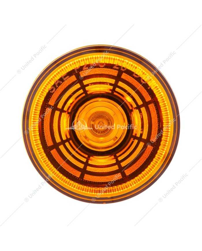 UP36579 - 4 LED 2-1/2" Round Abyss Light (Clearance/Marker) - Amber LED/Amber Lens UP36579 - 4 LED 2-1/2" Round Abyss Light (Clearance/Marker) - Amber LED/Amber Lens