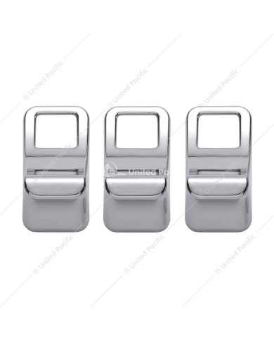UP41452 - Chrome Switch Cover For Kenworth T680/T880/W990 (3-Pack)