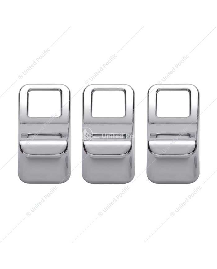UP41452 - Chrome Switch Cover For Kenworth T680/T880/W990 (3-Pack)
