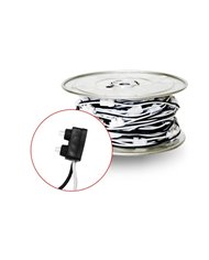 2 Prong 100 ft Roll Wire Harness with 6" Spacing (168 Plugs)" 2 Prong 100 ft Roll Wire Harness with 6" Spacing (168 Plugs)"