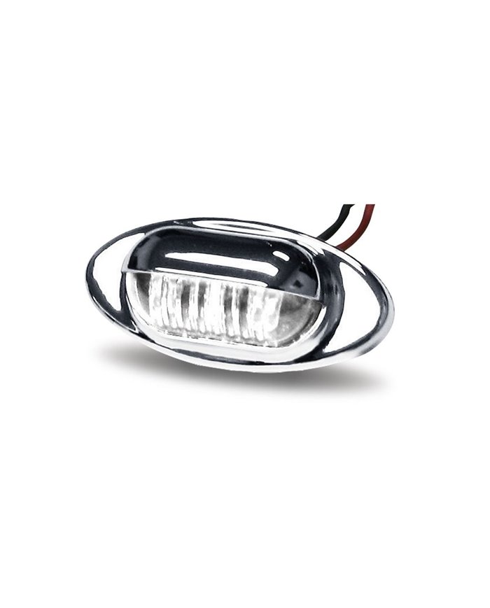 White Step LED (3 Diodes) - For License Plate Light