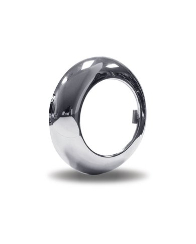 2" Chrome Plastic Twist-On Bezel" 2" Chrome Plastic Twist-On Bezel"