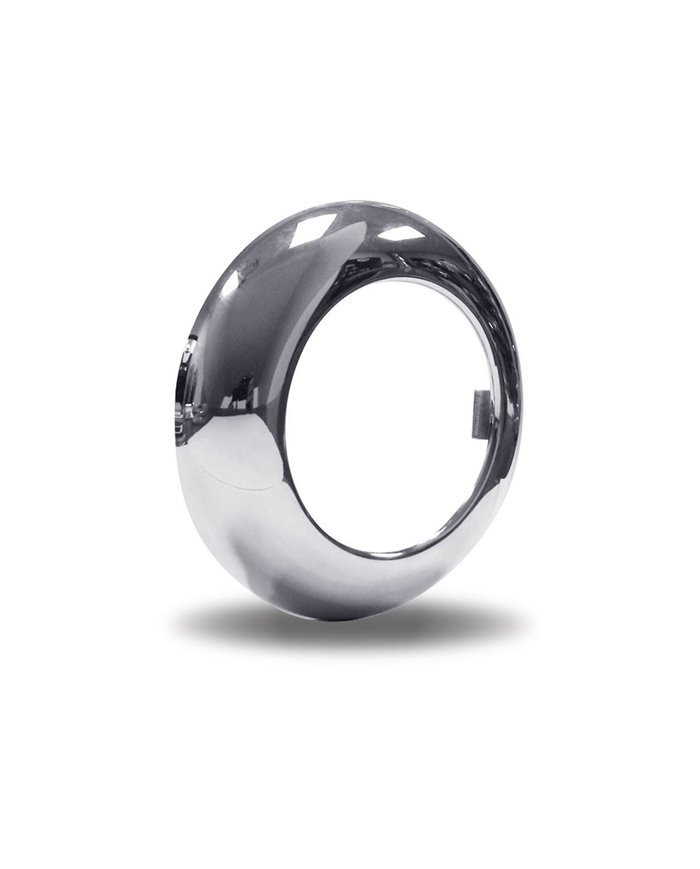 2" Chrome Plastic Twist-On Bezel" 2" Chrome Plastic Twist-On Bezel"