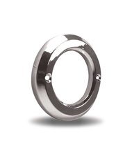 2 1/2" Chrome Plastic Bezel without Visor" 2 1/2" Chrome Plastic Bezel without Visor"
