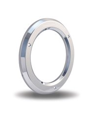 4" Chrome Plastic Bezel without Visor 4" Chrome Plastic Bezel without Visor