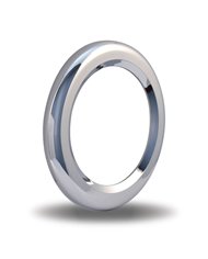 4" Chrome Plastic Twist-On Bezel" 4" Chrome Plastic Twist-On Bezel"