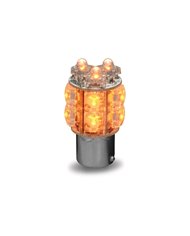 Amber Square One Function LED Light - Twist In (13 Diodes) Amber Square One Function LED Light - Twist In (13 Diodes)