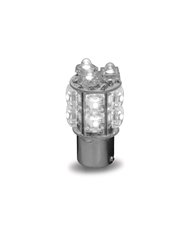 White Square Stop, Tail Function LED Light - Twist In (13 Diodes) White Square Stop, Tail Function LED Light - Twist In (13 Diodes)