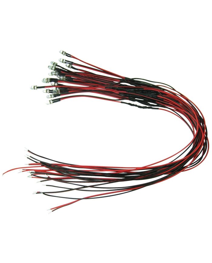 7 Color Changing Single Diode LED with 1' Wire 7 Color Changing Single Diode LED with 1' Wire