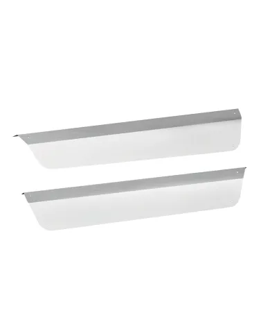 UP29048-Stainless Kenworth T700 Front Upper Step Kick Plate