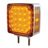 UP38756-52 LED Double Stud Double Face Turn Signal Light (Driver) - Amber & Red LED/Amber & Red Lens