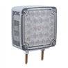 UP38759-52 LED Double Stud Double Face Turn Signal Light (Passenger) - Amber & Red LED/Clear Lens