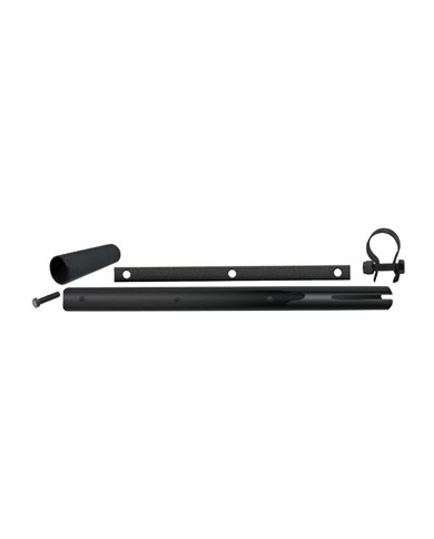 Black Poly Round Mounting Arm, Hardware, Clamp & Post Mount Set Black Poly Round Mounting Arm, Hardware, Clamp & Post Mount Set
