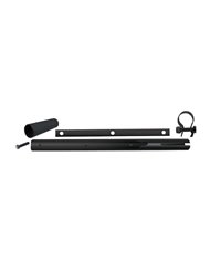 Black Poly Round Mounting Arm, Hardware, Clamp & Post Mount Set Black Poly Round Mounting Arm, Hardware, Clamp & Post Mount Set