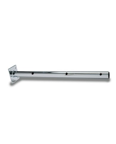 30" Chrome 4 Bolt Side Mount with Holes - Right 30" Chrome 4 Bolt Side Mount with Holes - Right
