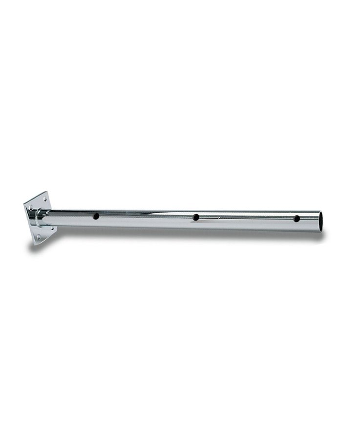 30" Chrome 4 Bolt Side Mount with Holes - Right 30" Chrome 4 Bolt Side Mount with Holes - Right