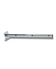 30" Chrome 4 Bolt Side Mount with Holes - Right 30" Chrome 4 Bolt Side Mount with Holes - Right