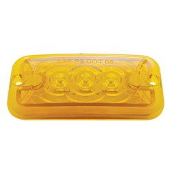 UP38766-3 LED Clearance Marker Light - Amber LED/Amber Lens