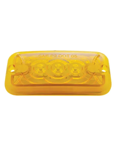 UP38766-3 LED Clearance Marker Light - Amber LED/Amber Lens