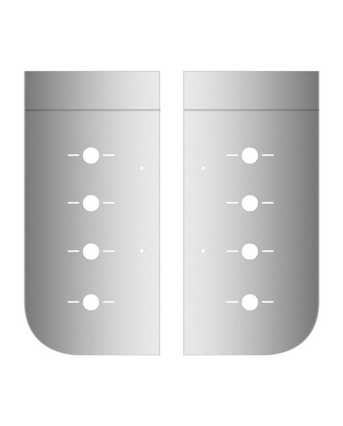 Kenworth W900L Hood Battery Box Filler Panel with 8 Slotted Light Holes (1997+) Kenworth W900L Hood Battery Box Filler Panel with 8 Slotted Light Holes (1997+)