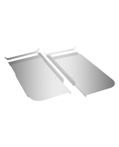 Kenworth W900L Blank Hood Battery Box Filler Panel (1997+) Kenworth W900L Blank Hood Battery Box Filler Panel (1997+)