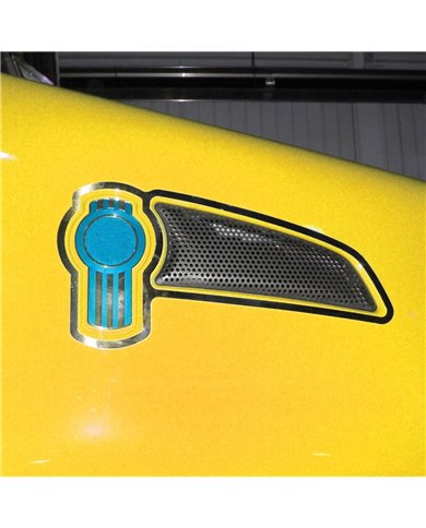 Kenworth T370-T660 Air Intake / Logo Trim - Bug / Intake Surround Kenworth T370-T660 Air Intake / Logo Trim - Bug / Intake Surround