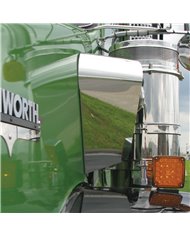 Kenworth T800 Curved Glass Engine Air Intake Shroud