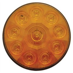 UP38771-10 LED 4" Turn Signal Light - Amber LED/Amber Lens