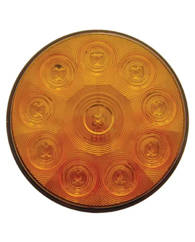 UP38771-10 LED 4" Turn Signal Light - Amber LED/Amber Lens