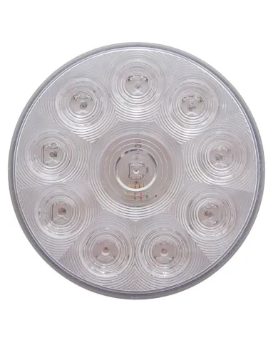 UP38773-10 LED 4" Turn Signal Light - Amber LED/Clear Lens