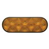 UP38775-10 LED 6" Oval Turn Signal Light - Amber LED/Amber Lens