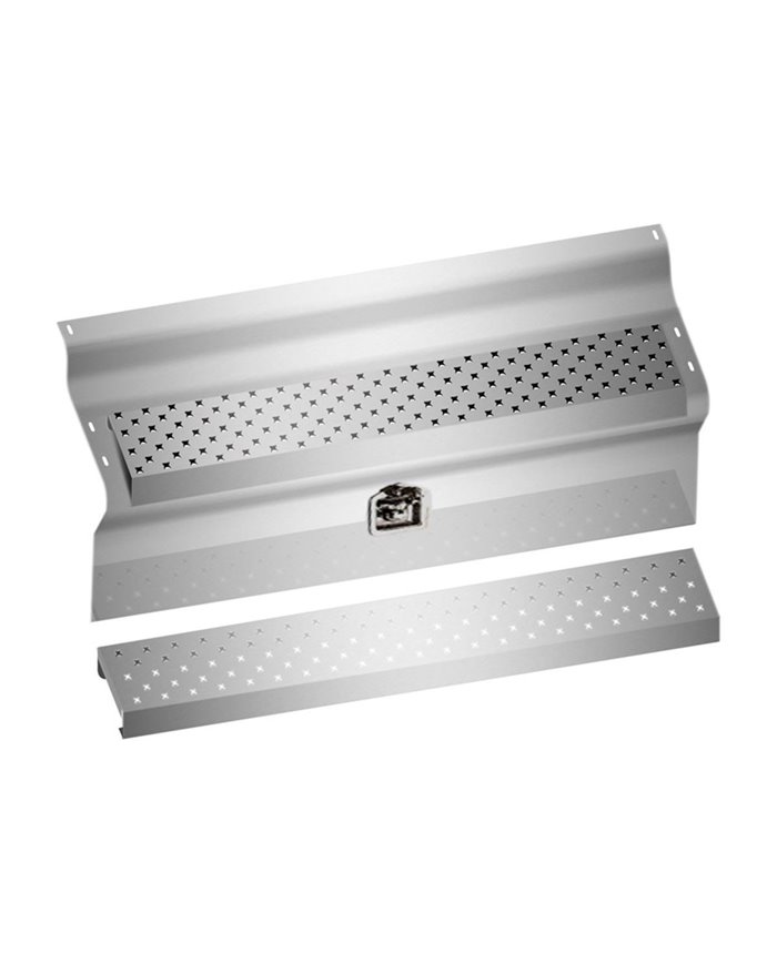 Kenworth Battery / Tool Box Covers with Steps (2005-) - 45" Kenworth Battery / Tool Box Covers with Steps (2005-) - 45"