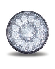 4" Super Diode Clear Red Stop, Turn & Tail LED (17 Diodes)"