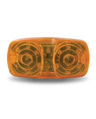 Double Bullseye Amber LED (16 Diodes) - 1 Hot Wire