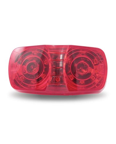Double Bullseye Red LED (16 Diodes) - 1 Hot Wire Double Bullseye Red LED (16 Diodes) - 1 Hot Wire