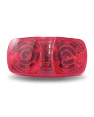 Double Bullseye Red LED (16 Diodes) - 1 Hot Wire